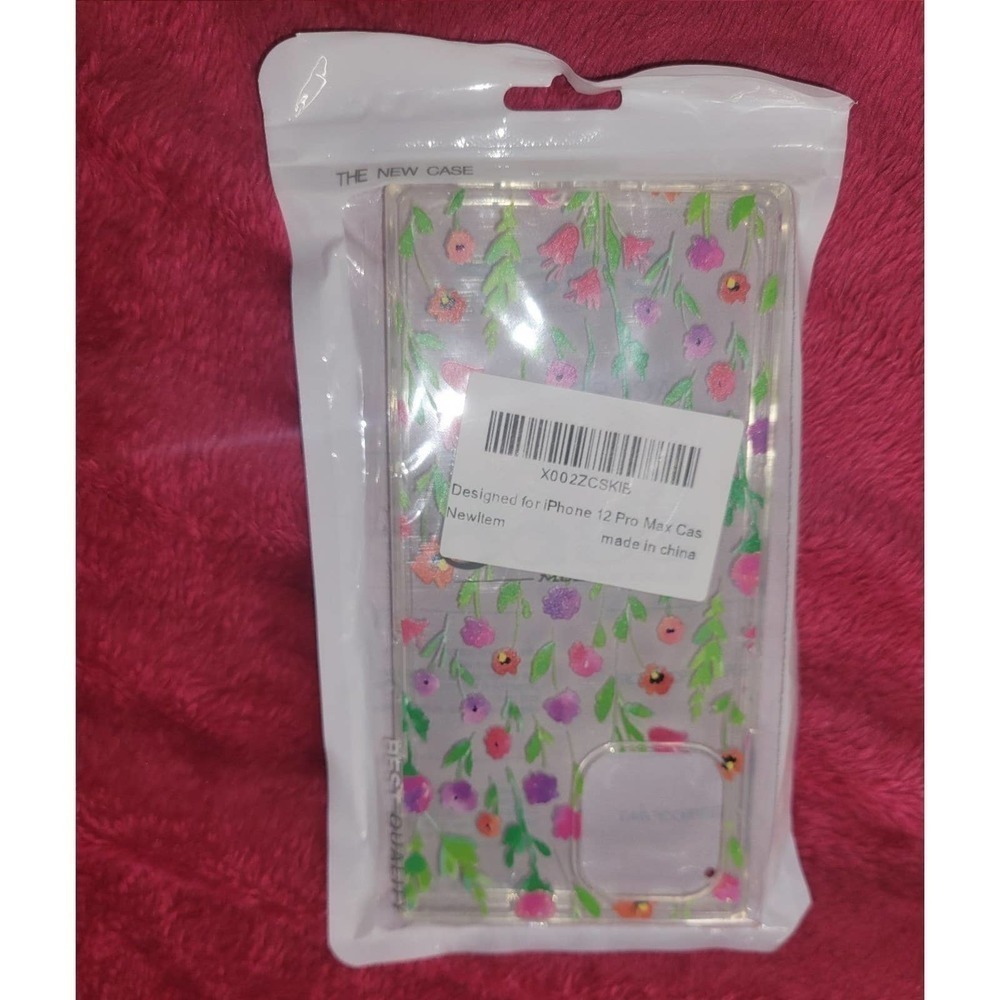 iphone 12 pro max case Clear Flowers